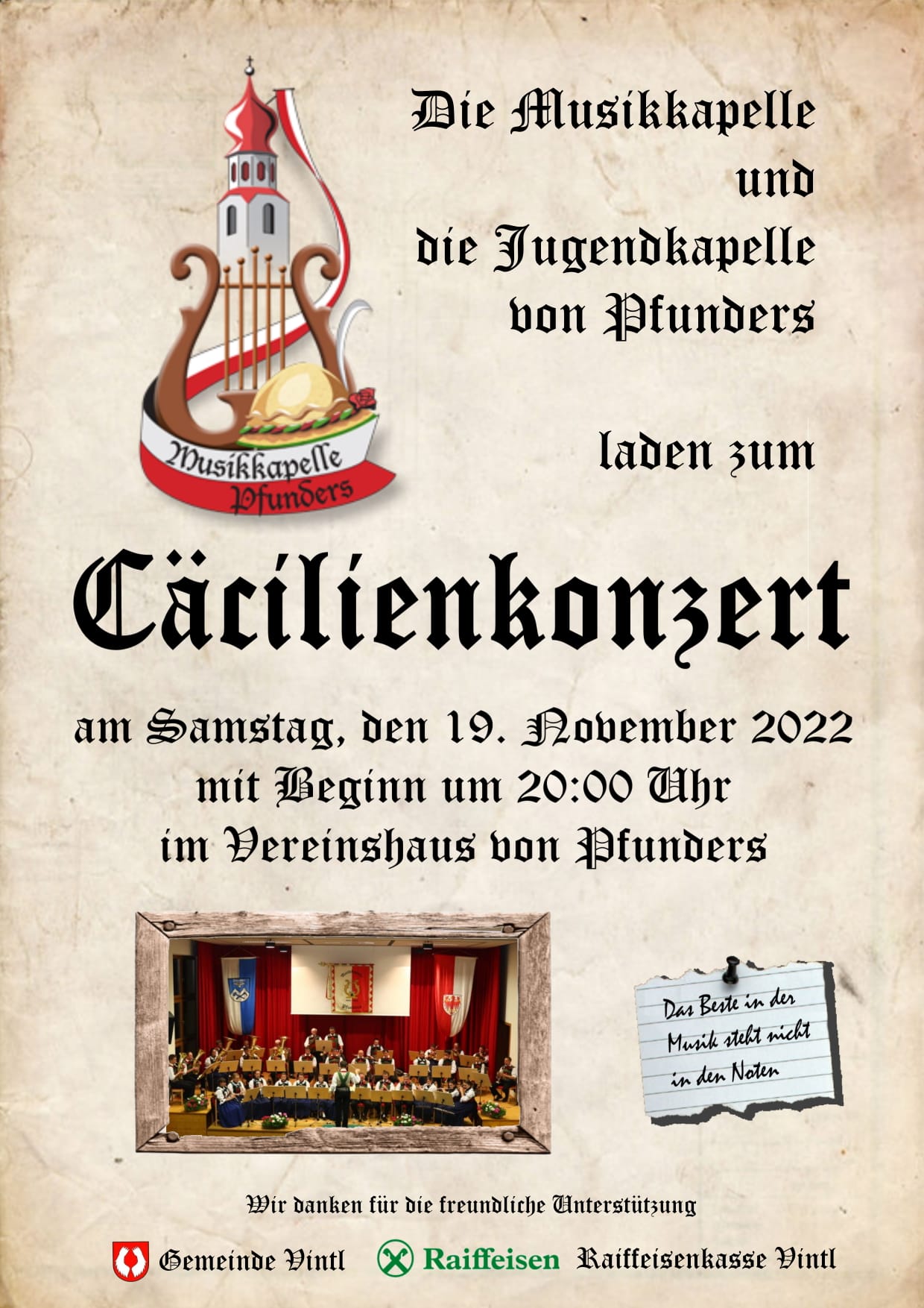 Cäcilienkonzert 2022